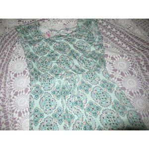 nwt Justice geo hi low dress girls 14